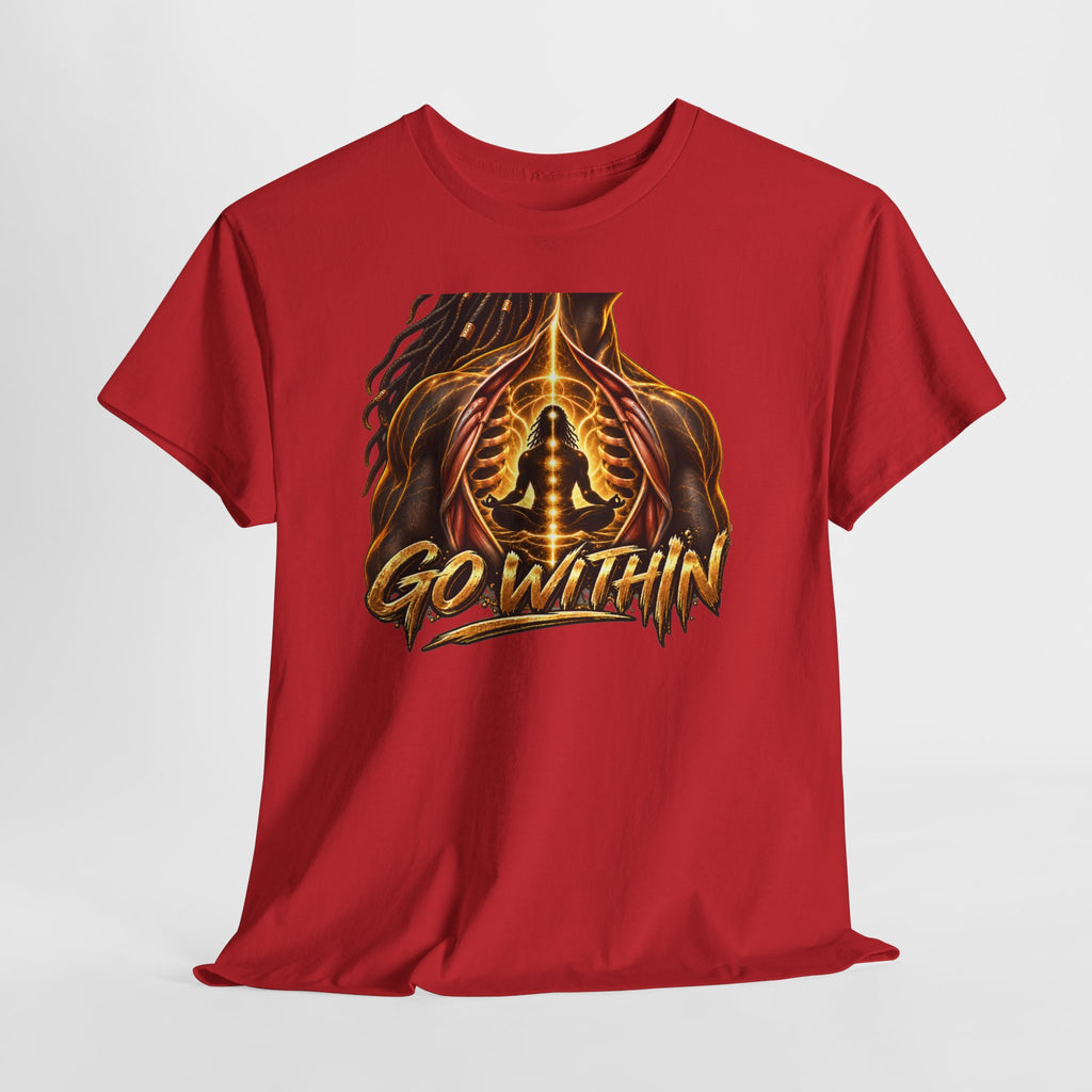 Go Within Meditation T‑Shirt — Spiritual Yoga Tee