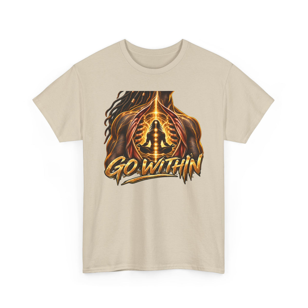 Go Within Meditation T‑Shirt — Spiritual Yoga Tee