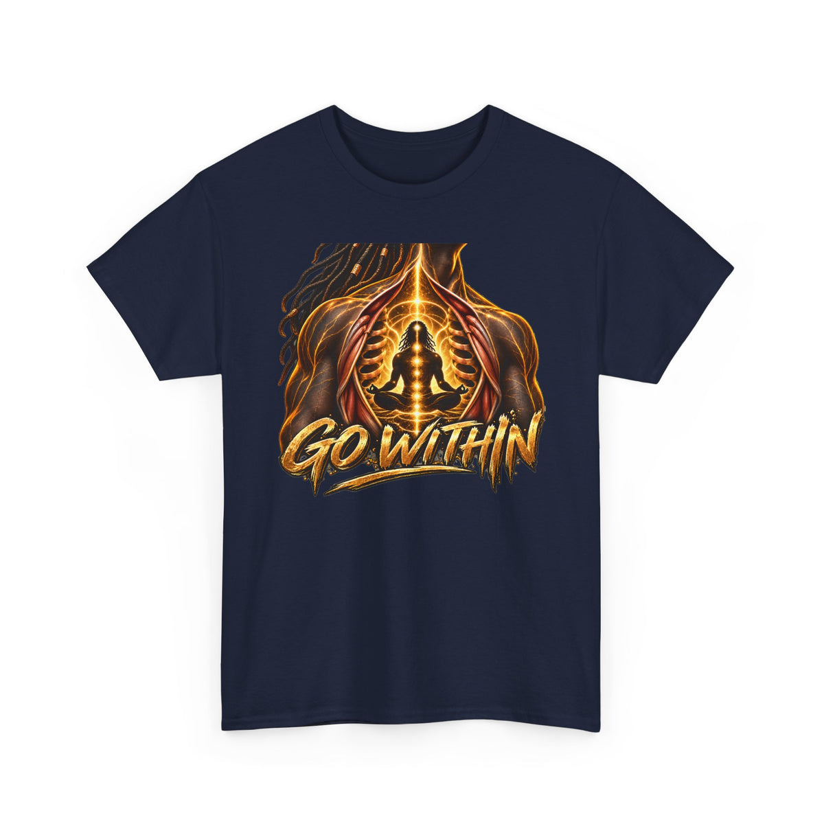Go Within Meditation T‑Shirt — Spiritual Yoga Tee