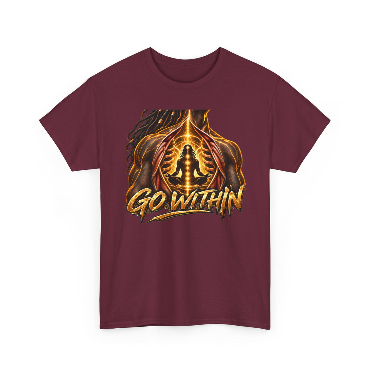 Go Within Meditation T‑Shirt — Spiritual Yoga Tee