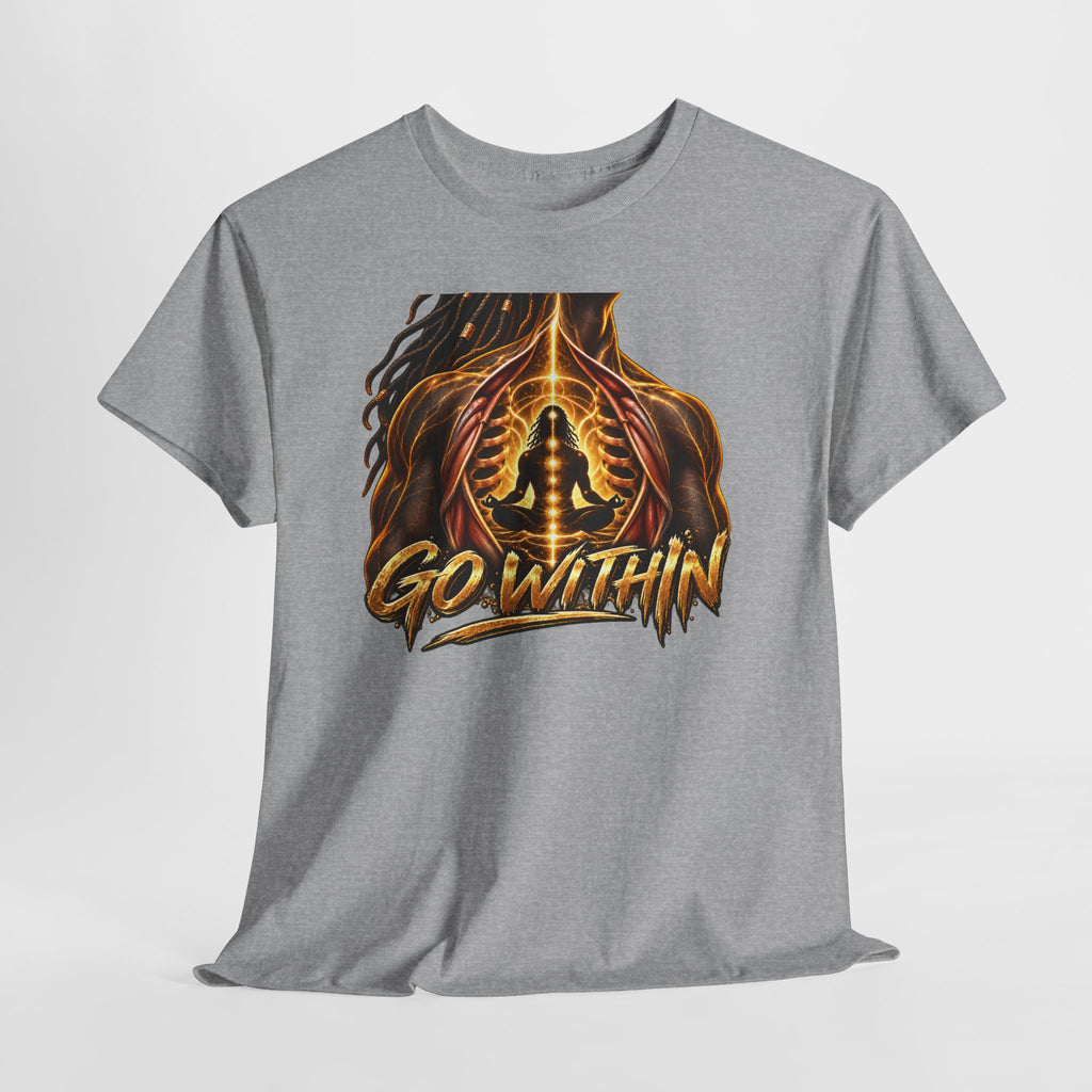 Go Within Meditation T‑Shirt — Spiritual Yoga Tee