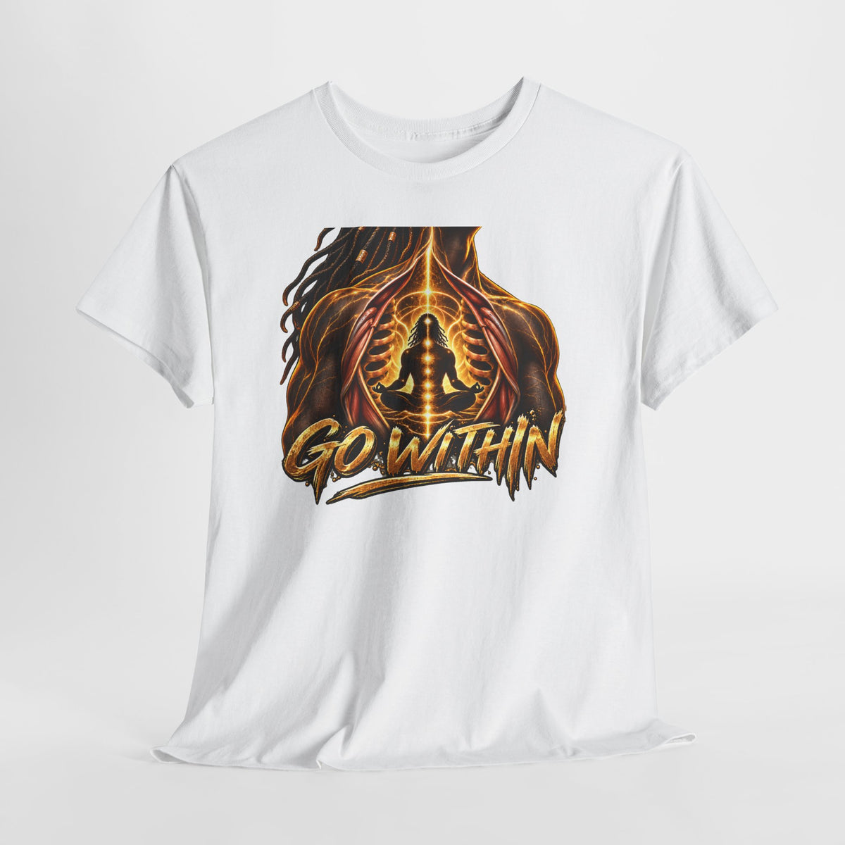 Go Within Meditation T‑Shirt — Spiritual Yoga Tee