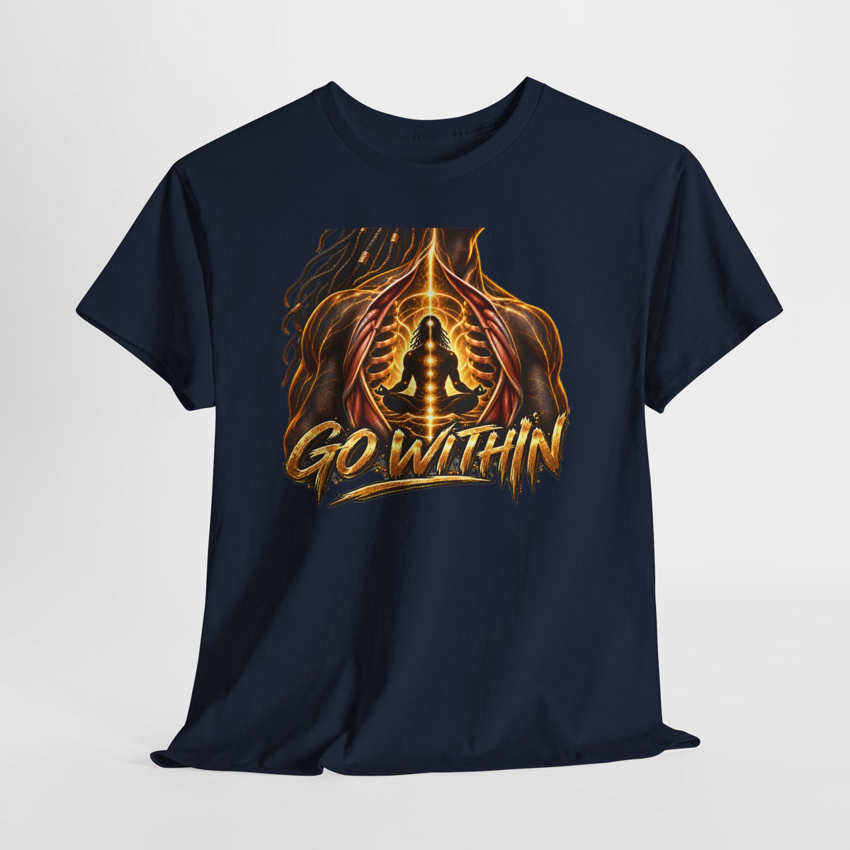 Go Within Meditation T‑Shirt — Spiritual Yoga Tee