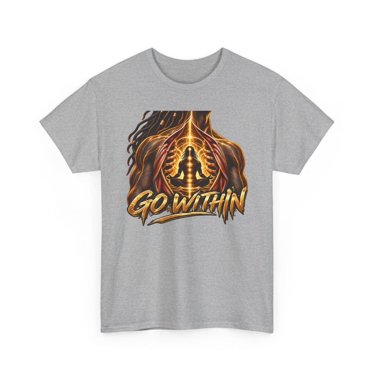 Go Within Meditation T‑Shirt — Spiritual Yoga Tee