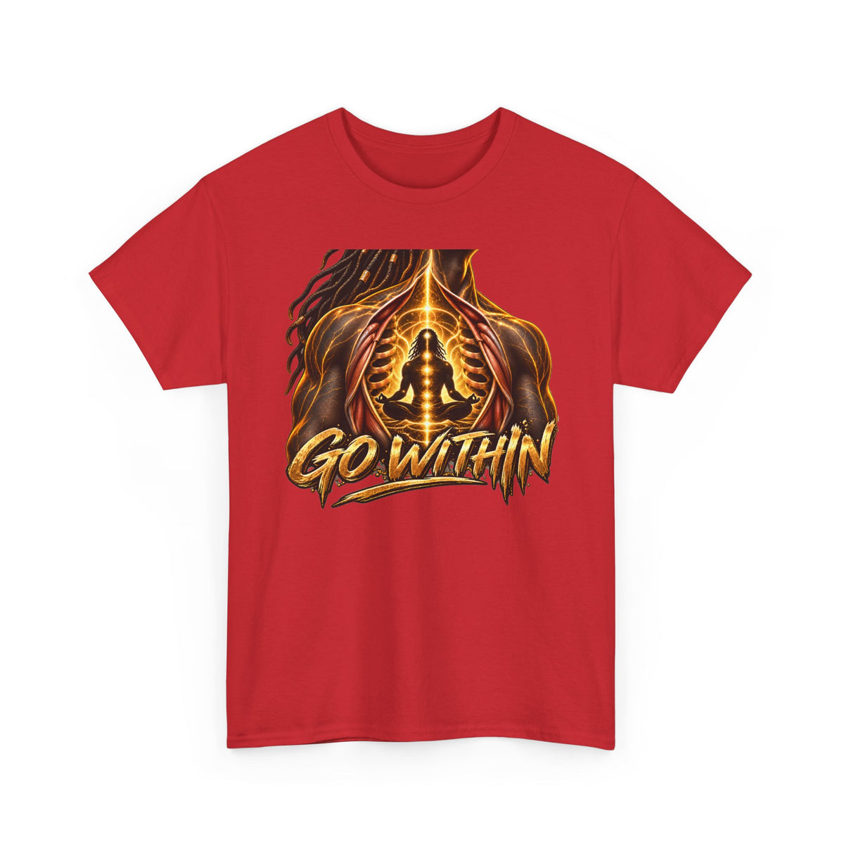 Go Within Meditation T‑Shirt — Spiritual Yoga Tee