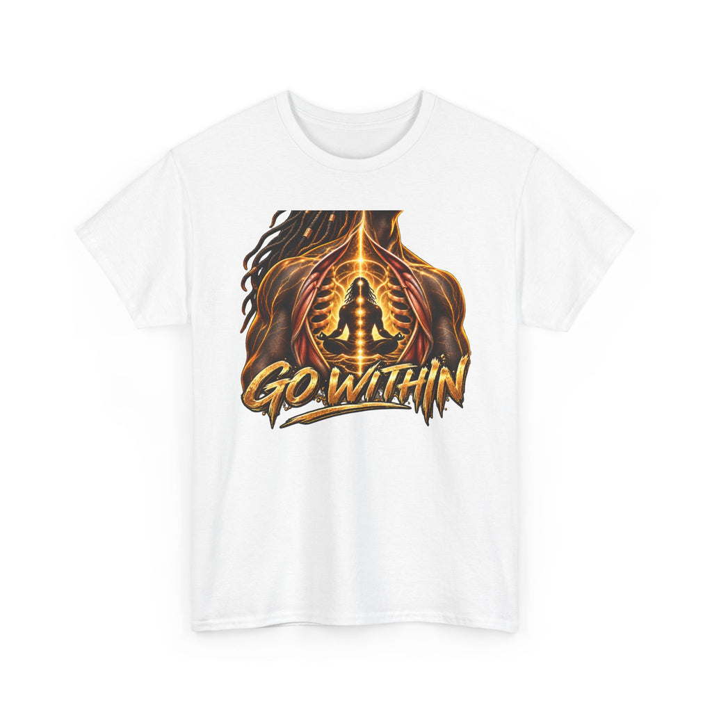Go Within Meditation T‑Shirt — Spiritual Yoga Tee