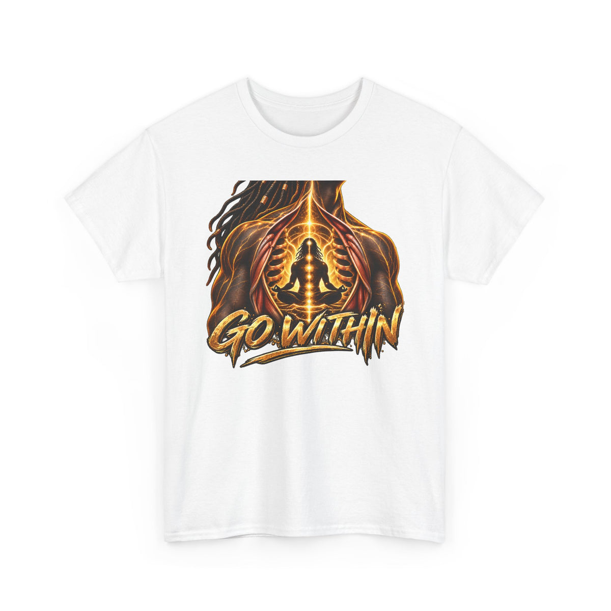 Go Within Meditation T‑Shirt — Spiritual Yoga Tee