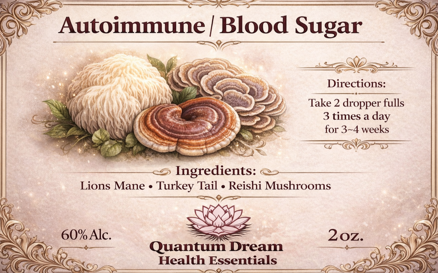 Autoimmune / Blood Sugar Support Tincture