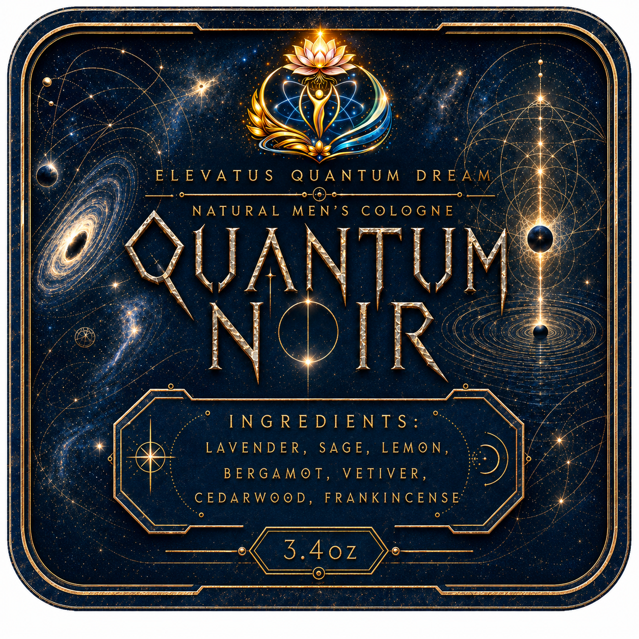 Quantum Noir Men's Cologne