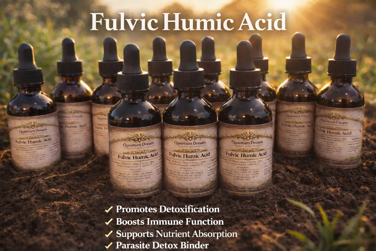 Fulvic Humic Acid - 4oz