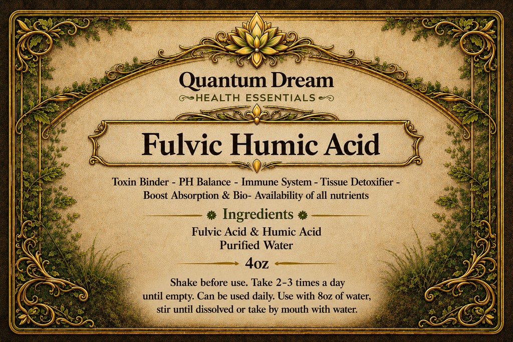Fulvic Humic Acid - 4oz