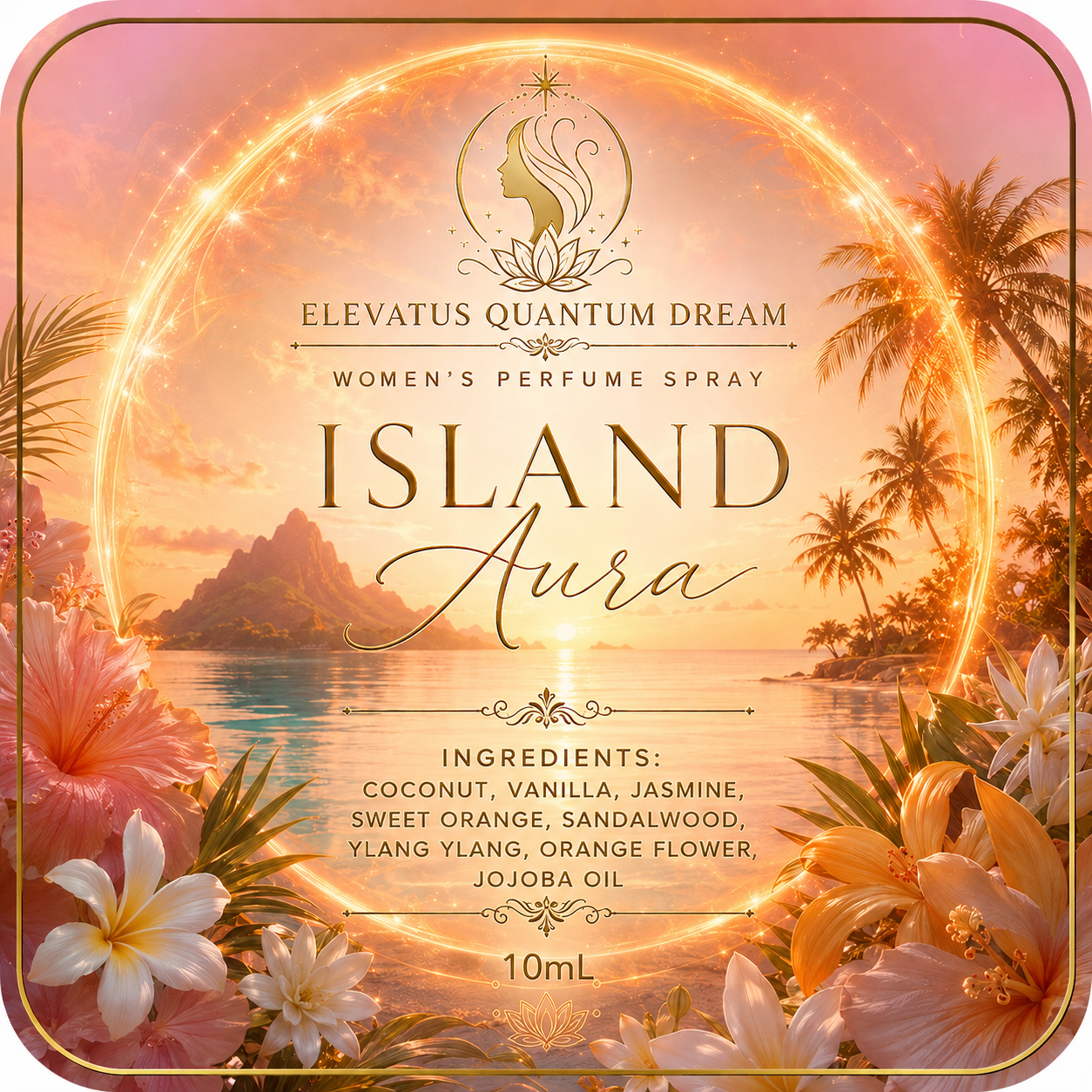 Island Aura Women's Perfume - 10mL Roller