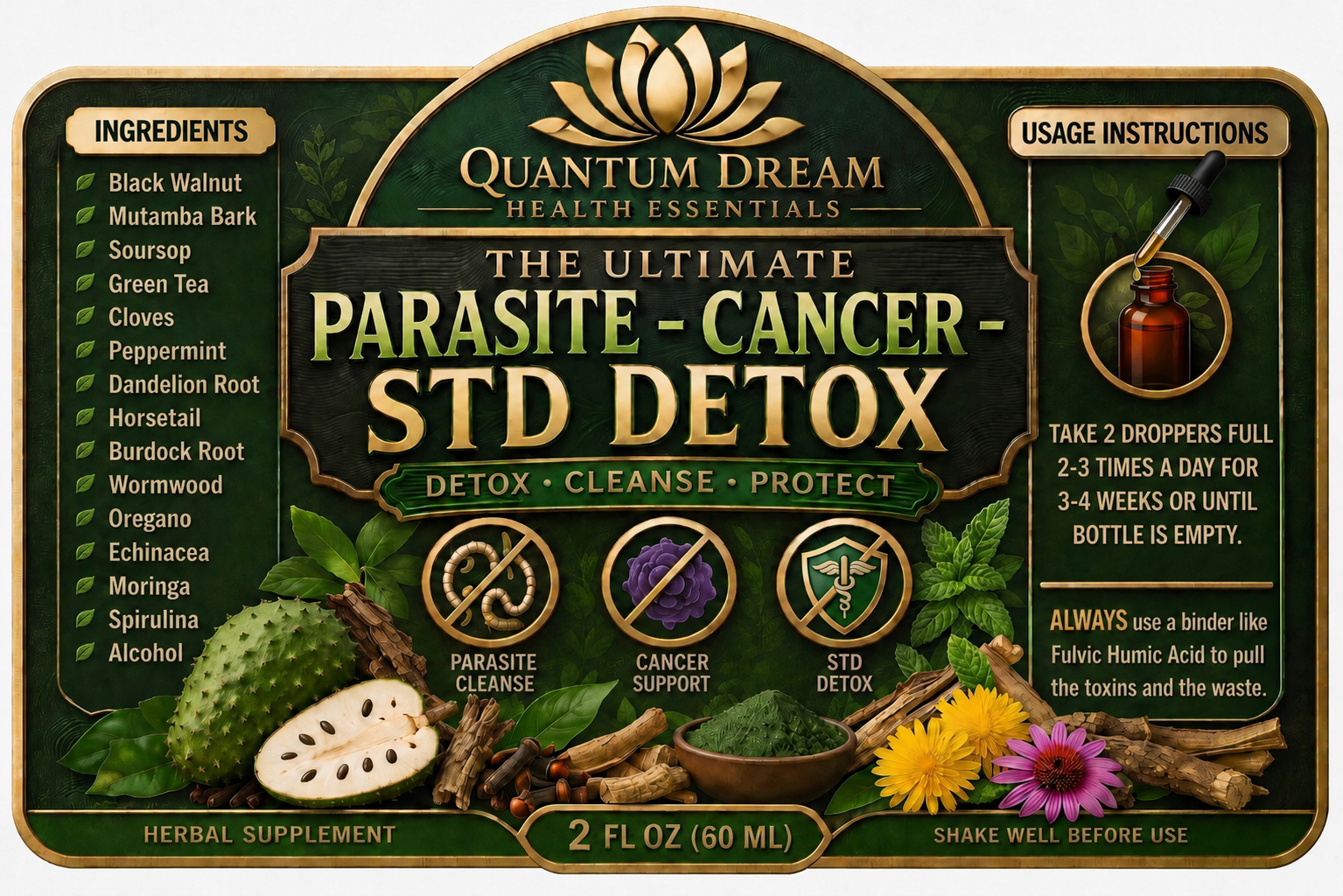 The Ultimate Parasite - Cancer - STD Detox